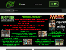 Tablet Screenshot of empirecards.com